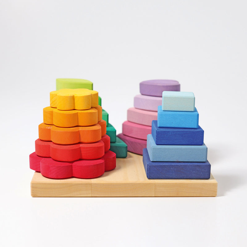 Grimm's Various Shapes Stacking Tower