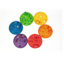 Grapat Wood Coloured Plates, 6 pcs