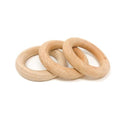 Grapat Natural Wood Hoops 8 cm