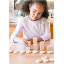 Grapat Wood Coins, 60 pcs