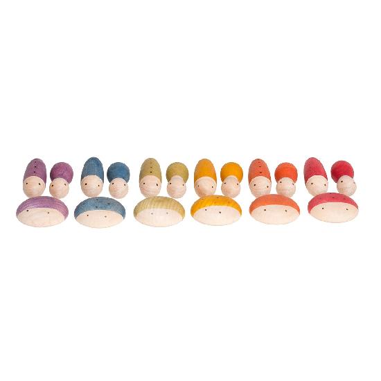 Grapat Wood Insects 18 pcs