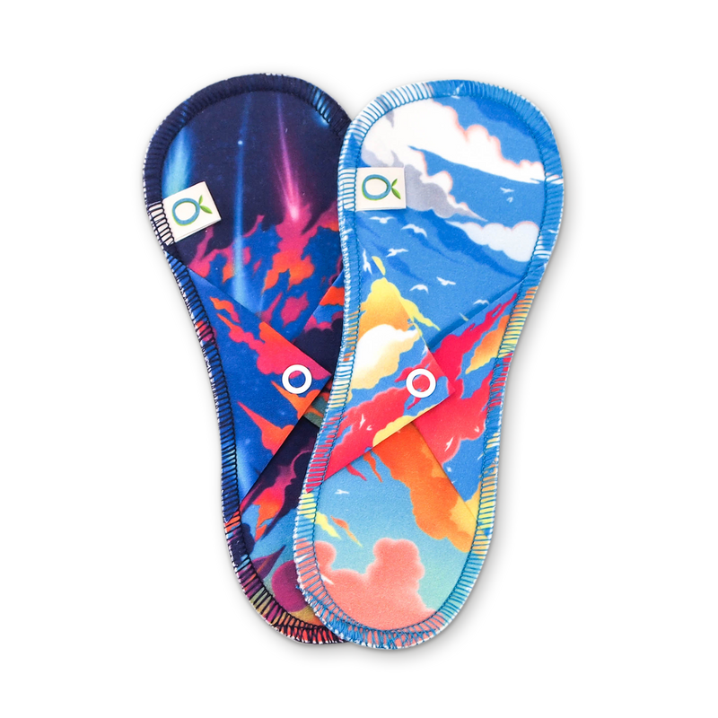 Oko Creations Mini Panty Liner, 2 pack