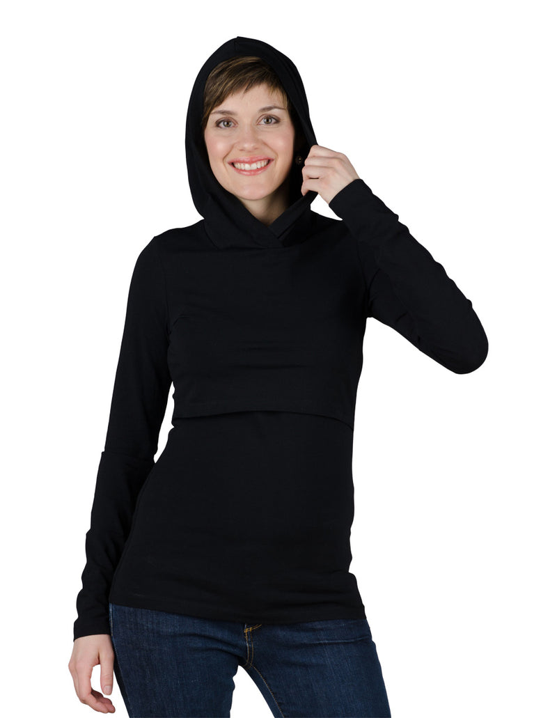 Momzelle Nursing Top HOODIE