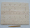 Wooden Alphabet Tracing Board