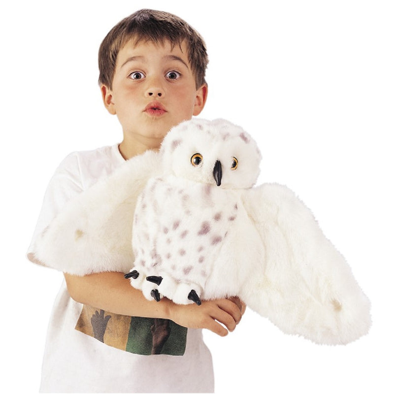 Folkmanis Snowy Owl Puppet