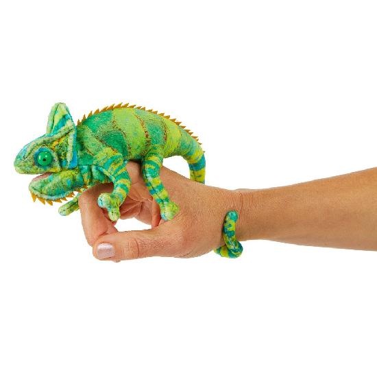 Folkmanis Mini Chameleon Finger Puppet