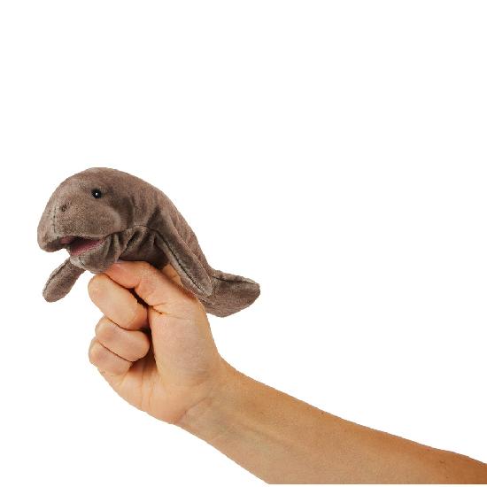 Folkmanis Mini Manatee Finger Puppet