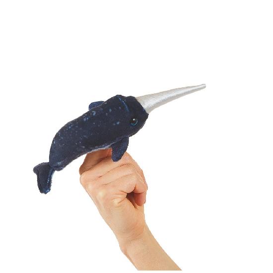 Folkmanis Mini Narwhal Puppet