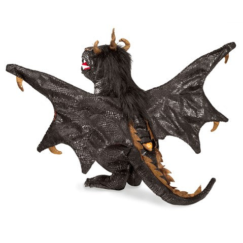 Folkmanis Black Dragon Puppet