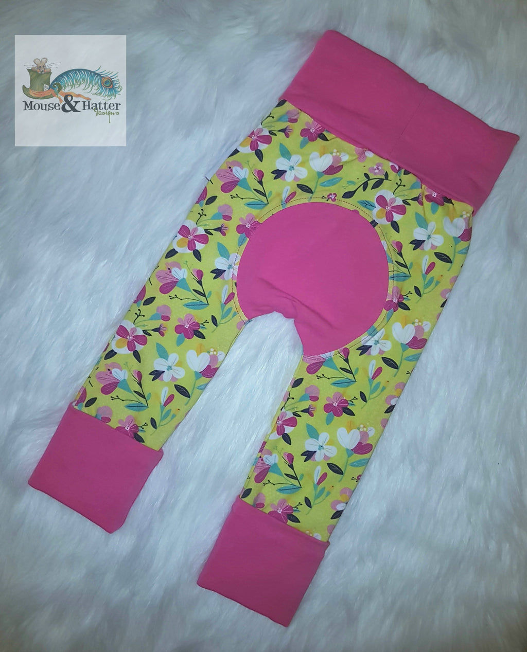Applecheeks Apple Patterns AppleCheeks Inspired Grow With Me Pants