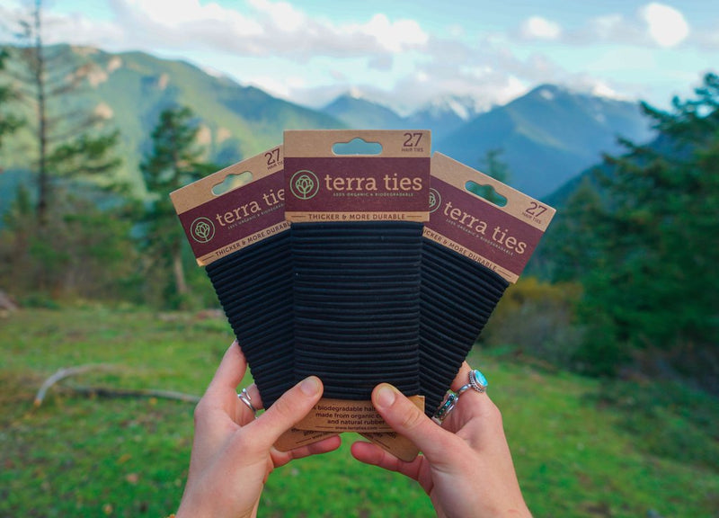 Terra Ties Biodegradable Hair Ties