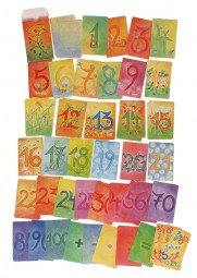 Grimm's Learning Cards - Additional Numbers, 48pcs
