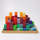 Grimm's Learning Stepped Pyramid 4x4cm Building Set *back-order (estimated shipping early Sept)