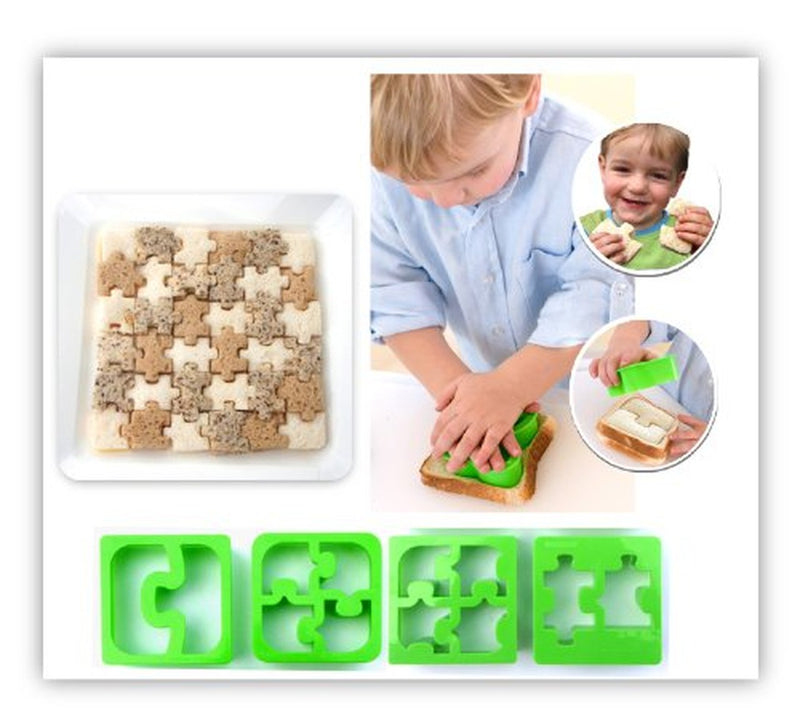 Lunch Punch Sandwich Cutters, 4 pack