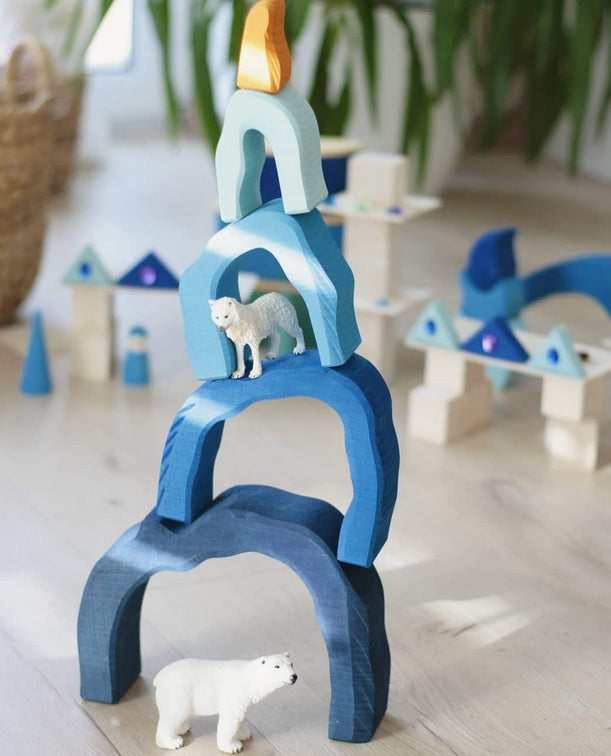 Gluckskafer Grotto Set, Blue