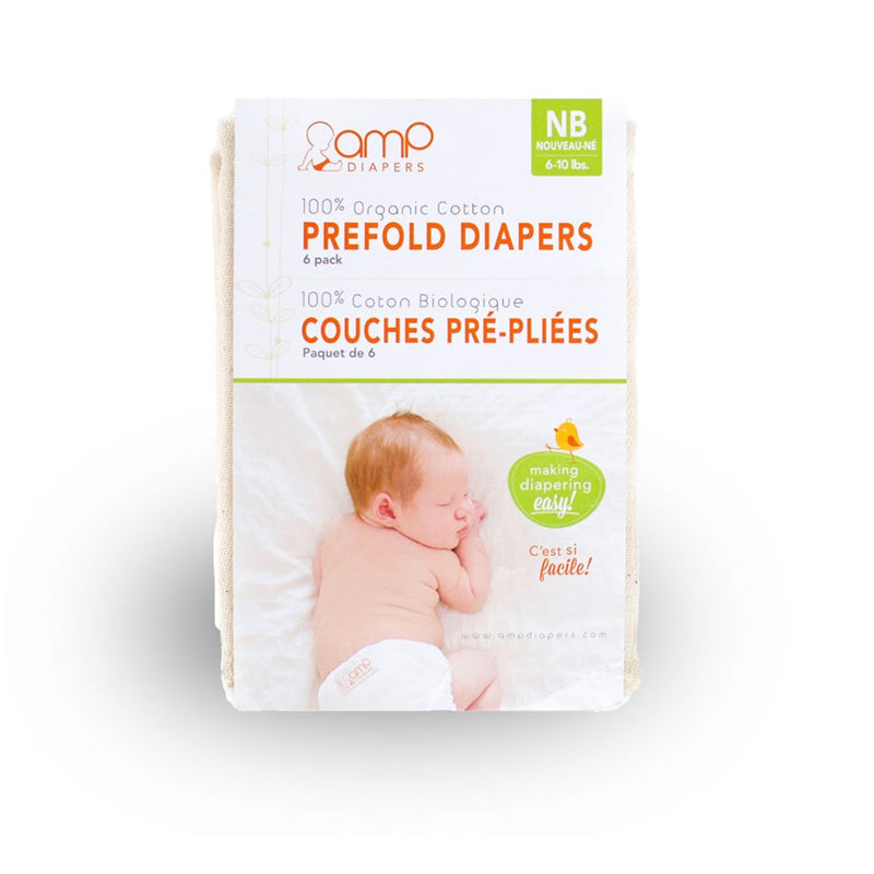 AMP Prefold Diapers