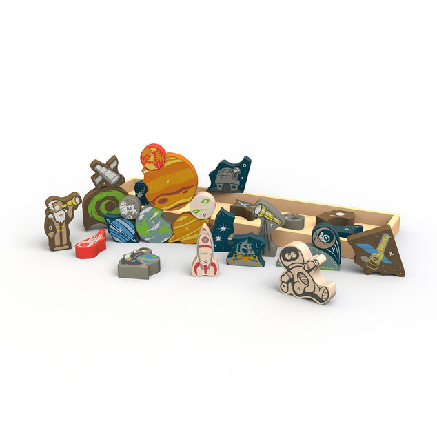 Begin Again Space A-Z Puzzle & Playset