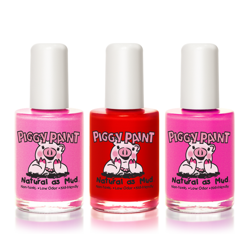 Piggy Paint Lovebug Hug, Set of 3