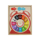 Begin Again Teaching Clock Puzzle