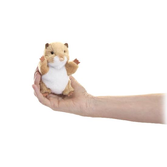 Folkmanis Mini Hamster Finger Puppet