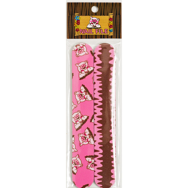 Piggy Paint Nail File 2pk