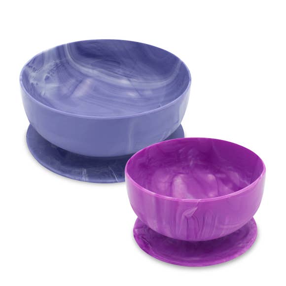 ChooMee Incredibowls Silicone Suction Bowl, 2 pack (small & medium)