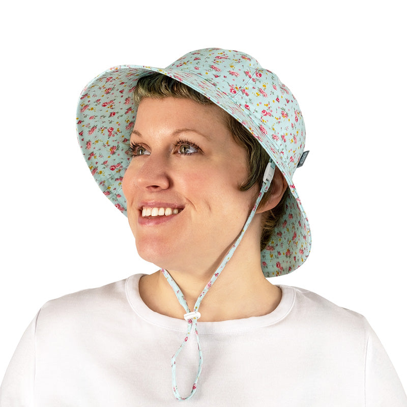 Jan & Jul Adult Cotton Bucket Hat Retro Rose