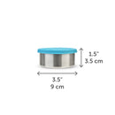 LunchBots Large (4.5oz) Stainless Steel Dip Containers, set of 2