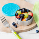 LunchBots Large (4.5oz) Stainless Steel Dip Containers, set of 2