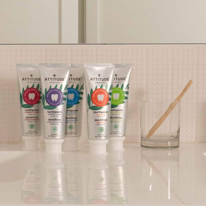 Attitude Toothpaste with Fluoride - Whitening