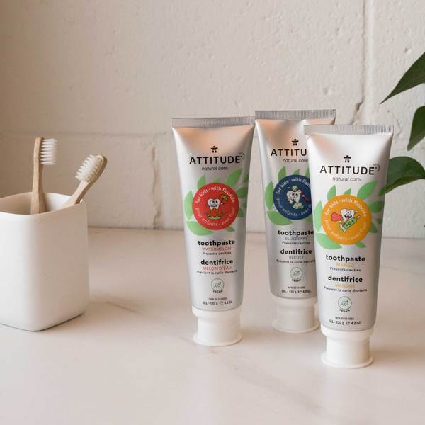 Attitude Kids Toothpaste with Fluoride