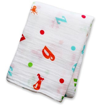 Lulujo Cotton Muslin Swaddles