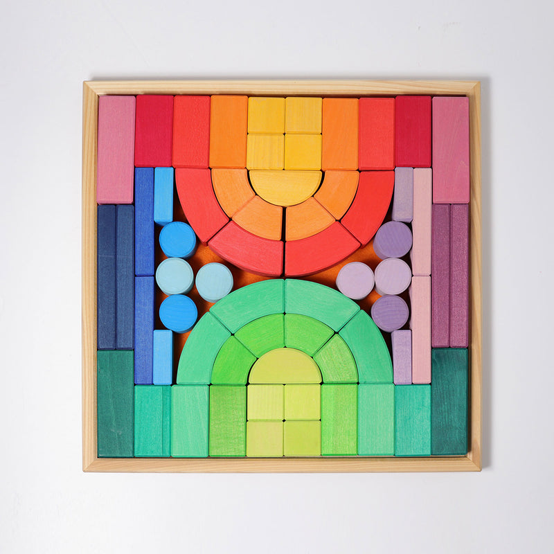 Grimm's Building Set Romanesque 4 x 4 cm