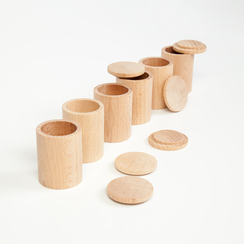 Grapat Natural Cups with Lids