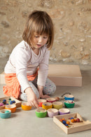Grapat Wood Coloured Bowls