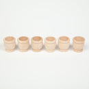 Grapat Wood Natural Mates/ Pots