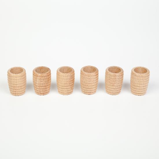 Grapat Natural Honeycomb Beakers, 6 pieces