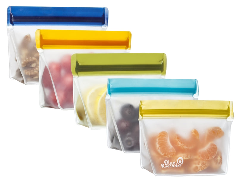 (re)zip Stand-Up Reusable Storage Bags (5-pack)