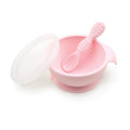 Bumkins Silicone First Feeding Set w/Lid & Spoon