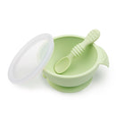 Bumkins Silicone First Feeding Set w/Lid & Spoon