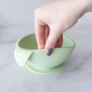 Bumkins Silicone First Feeding Set w/Lid & Spoon