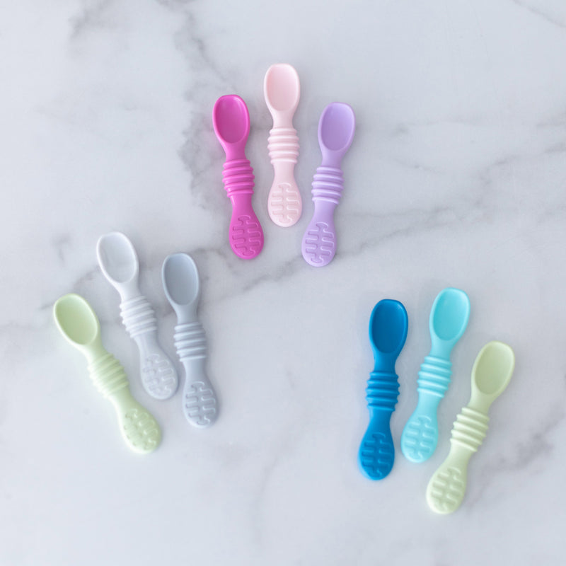 Bumkins Silicone Dipping Spoons, 3pk