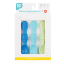 Bumkins Silicone Dipping Spoons, 3pk