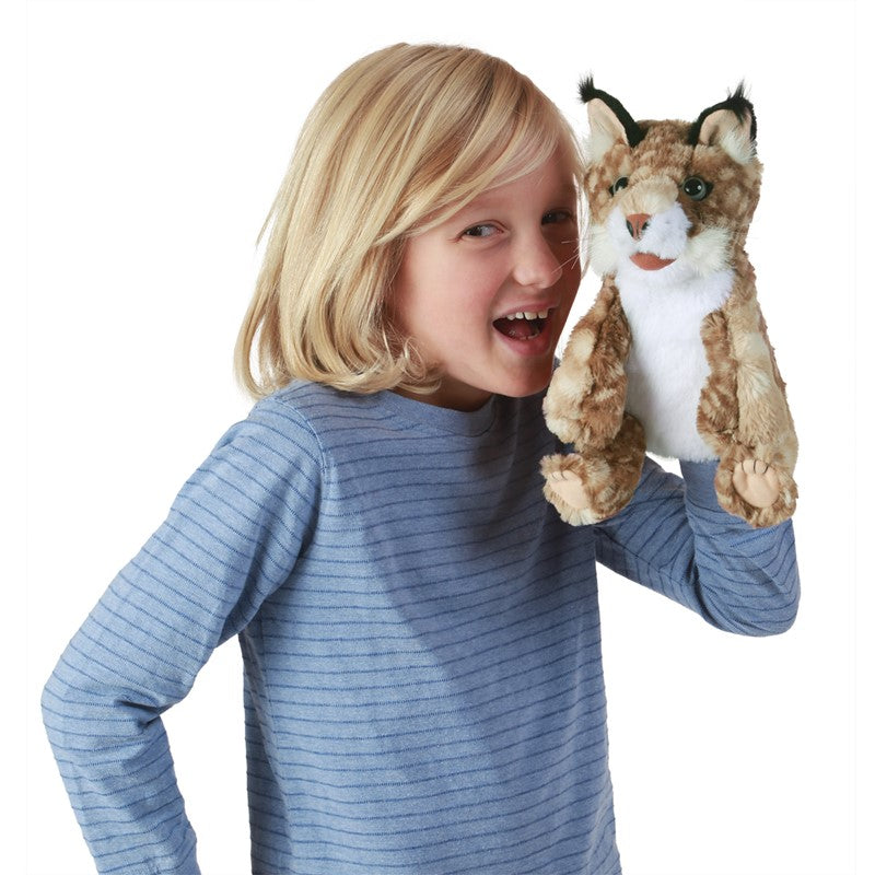 Folkmanis Bobcat Kitten Puppet