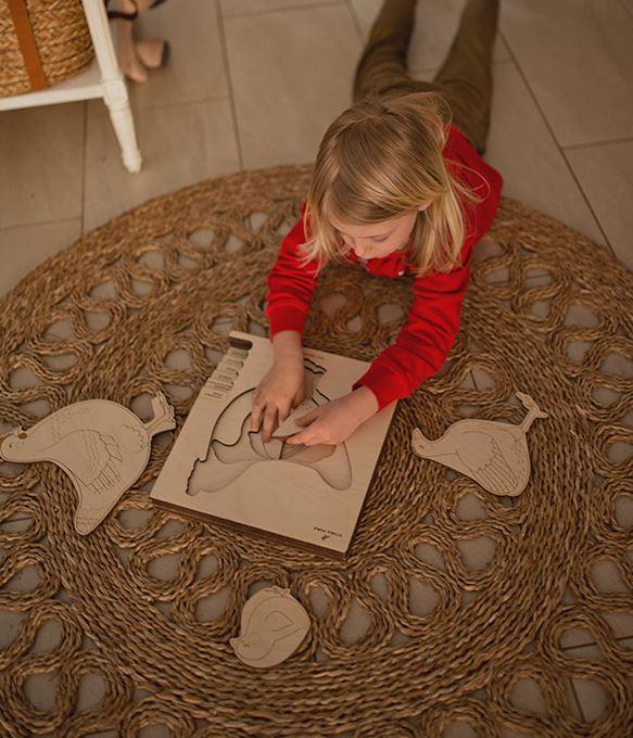 Chicken Out Wooden Puzzle