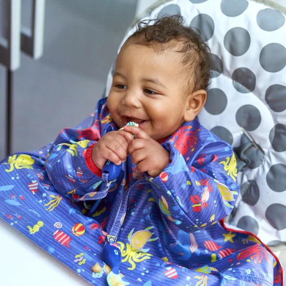 The Award Winning Baby Weaning Coverall Bib by BIBaDO