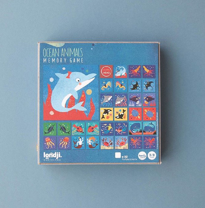 Londji Memory Game - Ocean Animals