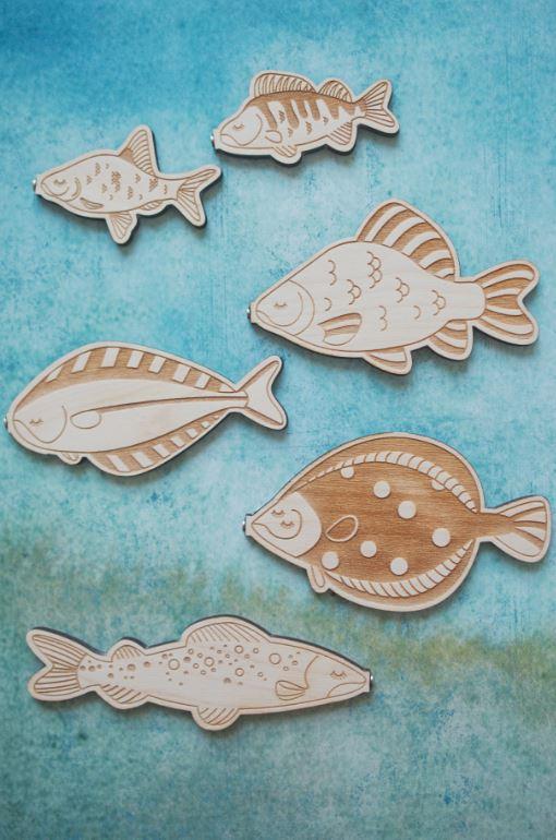 Plenty of Fish in the Sea Wooden Puzzle