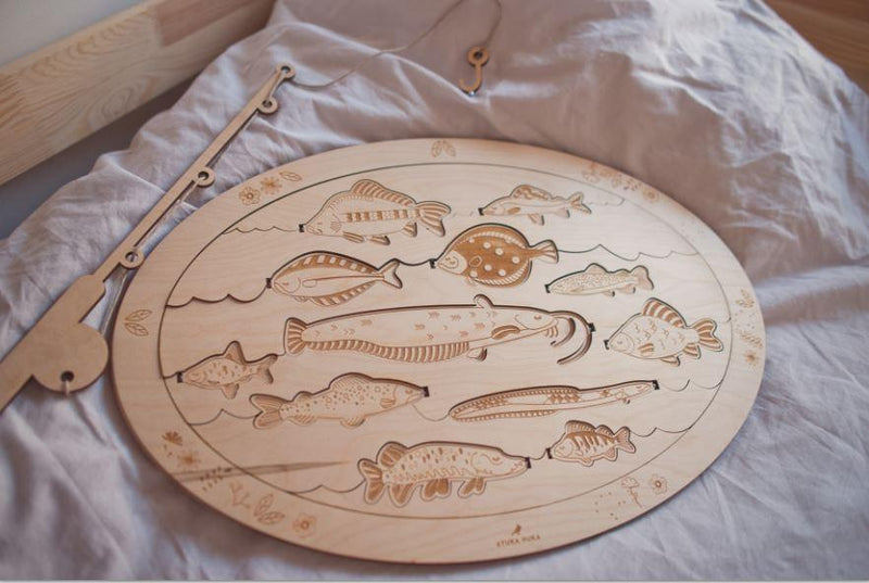 Plenty of Fish in the Sea Wooden Puzzle