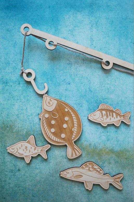 Plenty of Fish in the Sea Wooden Puzzle